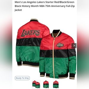 Lakers starter jacket